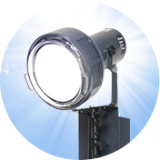 Artificial solar lighting that radiates light beam of all wavelengths (300-2500 nm) of natural sunlight that falls on the earth’s surface.